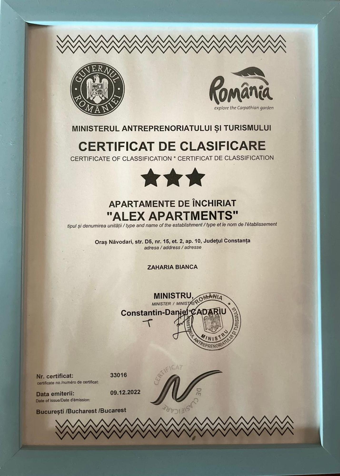 Alex Apartments Năvodari Zewnętrze zdjęcie
